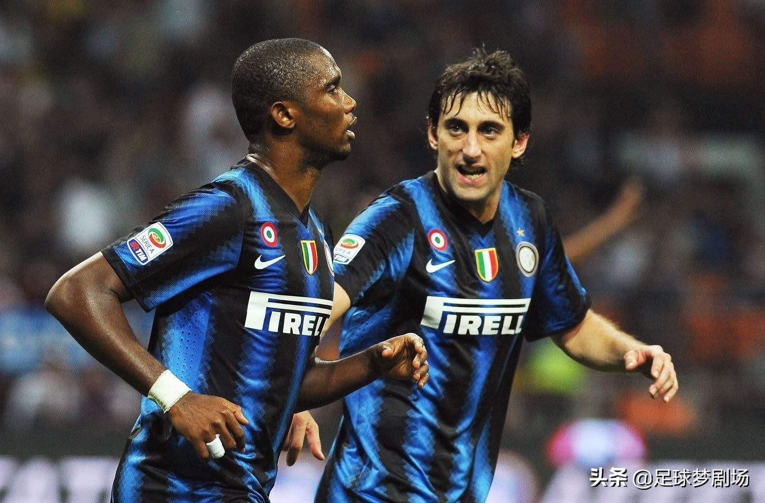 国米历史最佳前锋（近30年国际米兰的十大前锋，外星人居首）