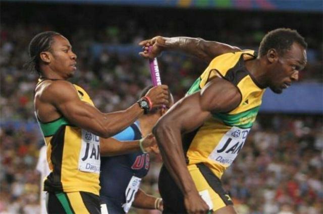 2015年世界田径接力赛（太惊人！堪称博尔特最拼命的一次接力，100米仅用时8秒65）