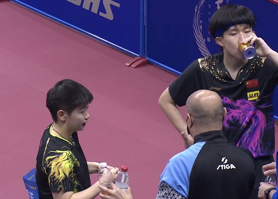 乒乓球混双几局几胜制2021(国乒混双打成“男双”!王楚钦孙颖莎输球,派谁去巴黎?教练头疼)