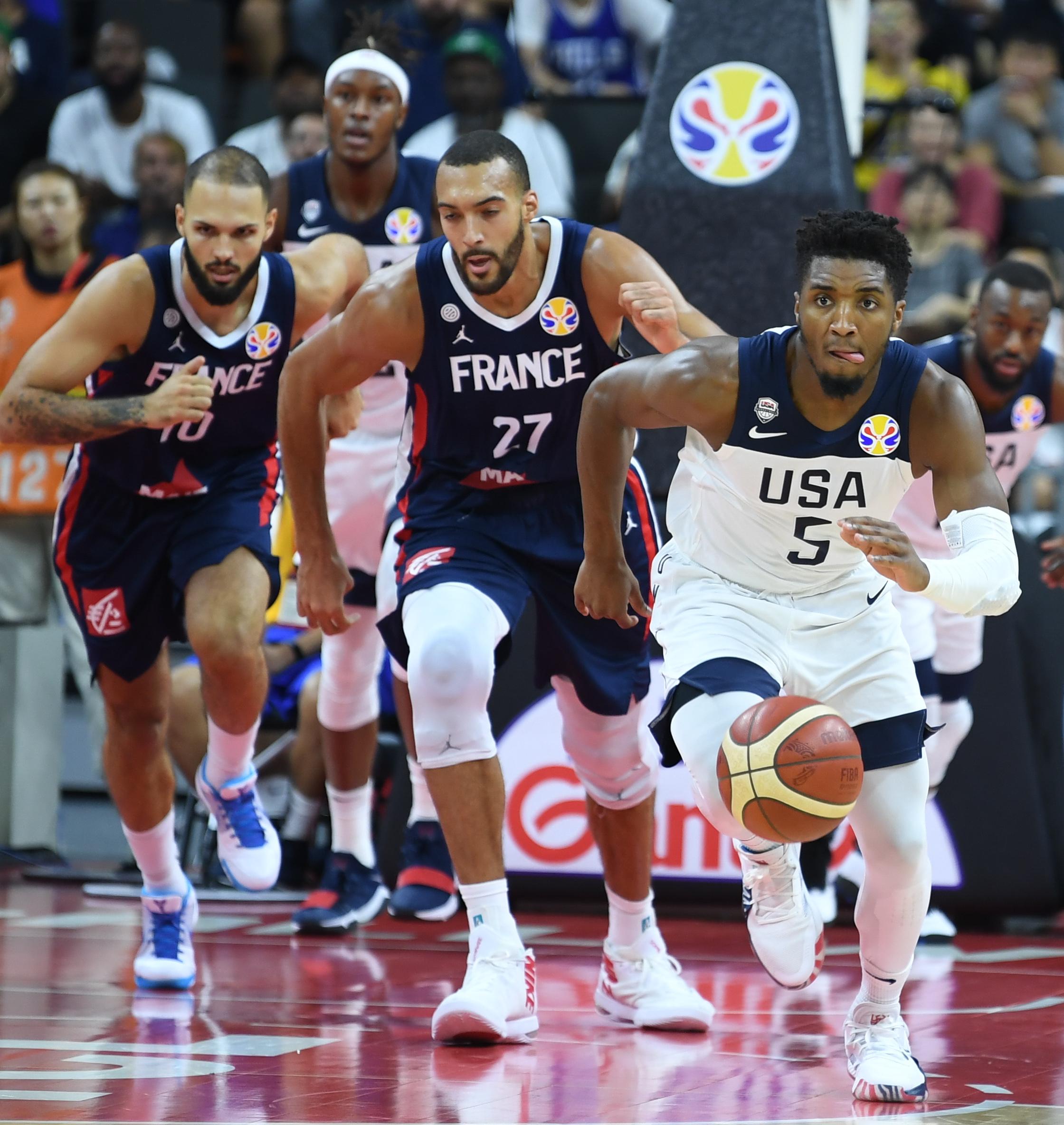 篮球——四分之一决赛：美国队无缘半决赛