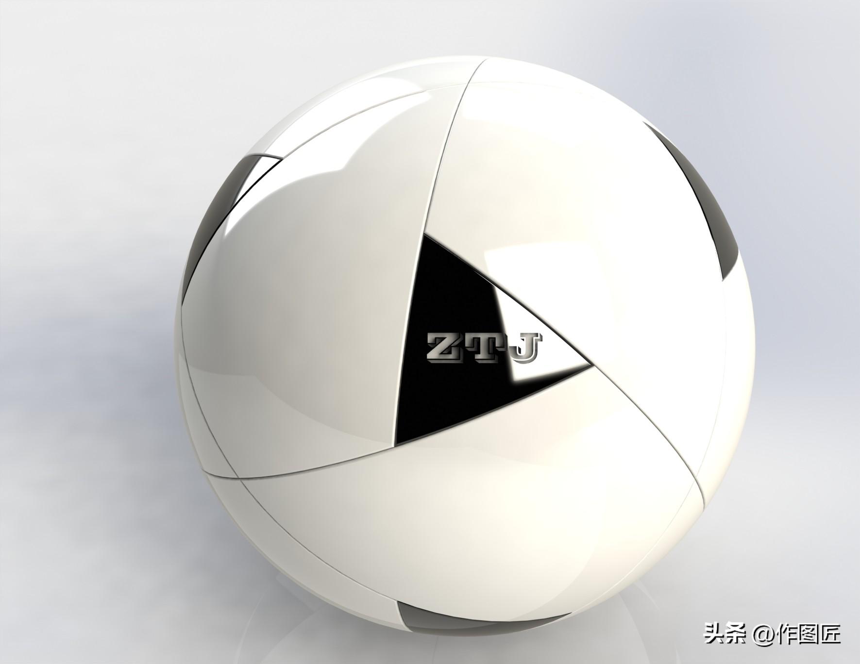 世界杯足球过球赛简笔画（2022卡塔尔世界杯来了，画一个足球吧！超详细流程）