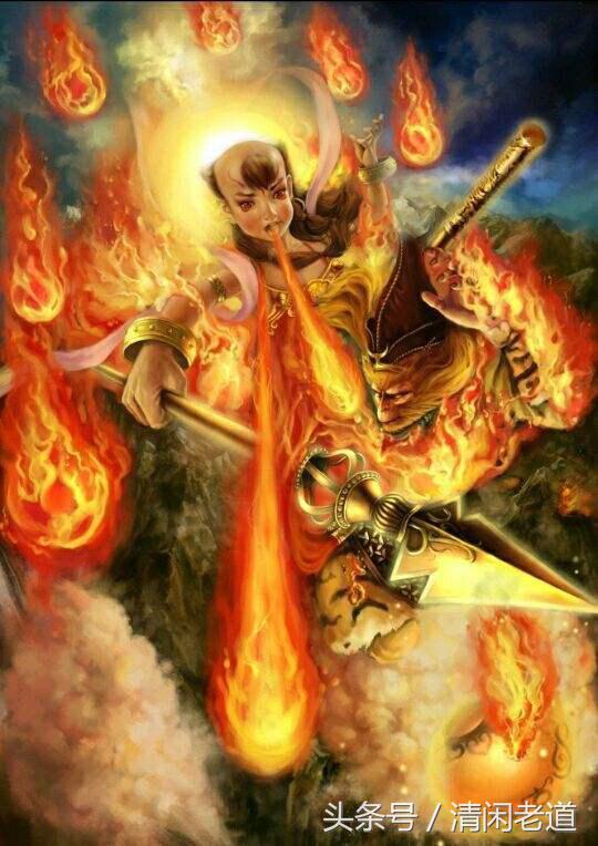 火炬的火是真火吗(神话中的九大“异火”,第六毁掉观音杨柳枝,第二让悟空变烤鸡!)
