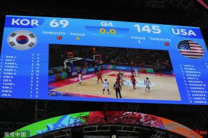 美国篮球奥运会输给了哪个国家（单场145分破纪录！狂胜韩国76分的美国女篮有多凶残？近26年只输1场……）-华海博客
