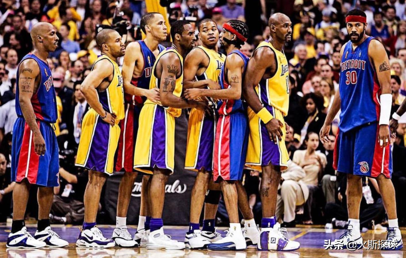 nba2004年总冠军(18年前的今天,活塞击败湖人F4夺冠,还会有这样的总冠军球队吗?)