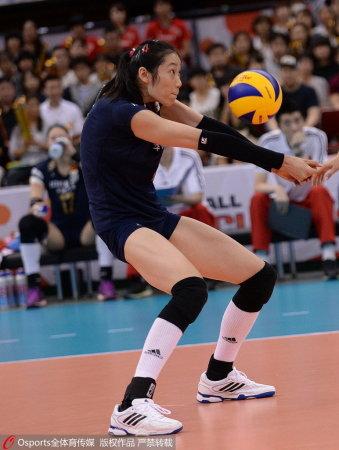 世界杯女排中日（中国女排3-1日本四夺世界杯冠军 直通里约奥运）