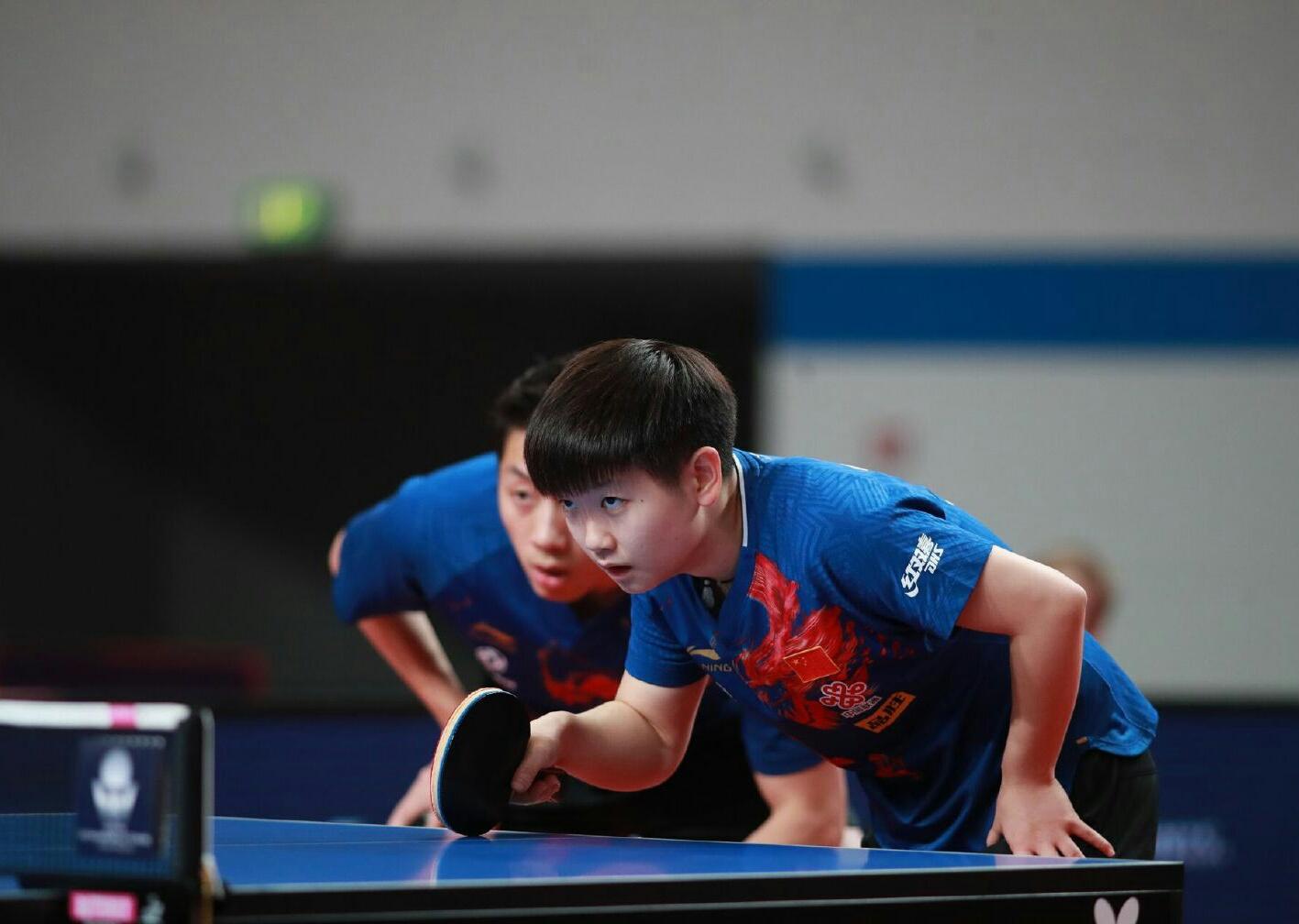 2019德国乒乓球公开赛混双决赛（昕颖厉害！首次搭档击败队友夺德国赛混双冠军）