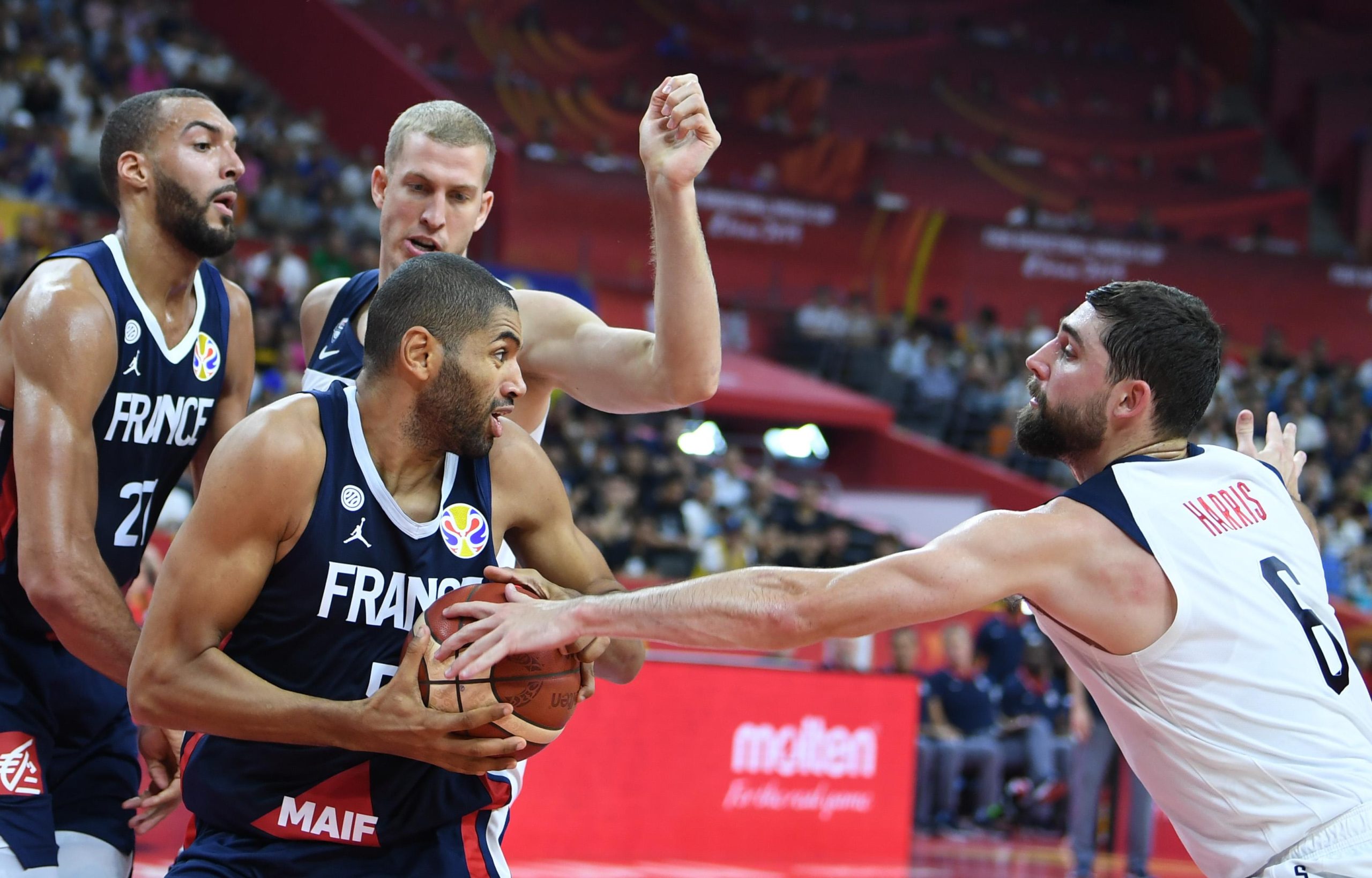 篮球——四分之一决赛：美国队无缘半决赛