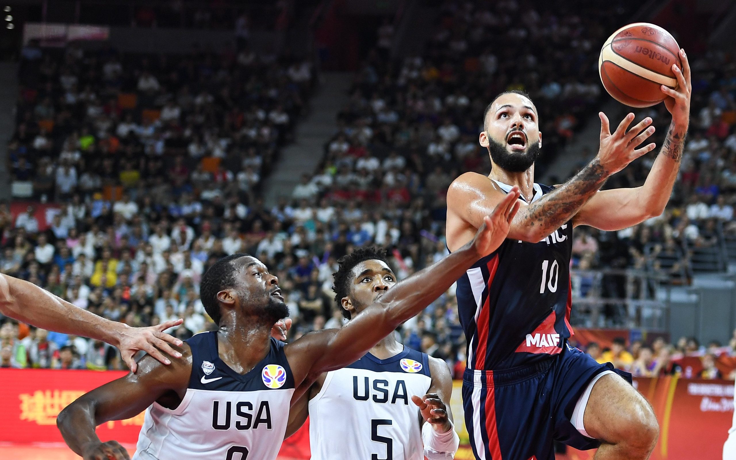 篮球——四分之一决赛：美国队无缘半决赛