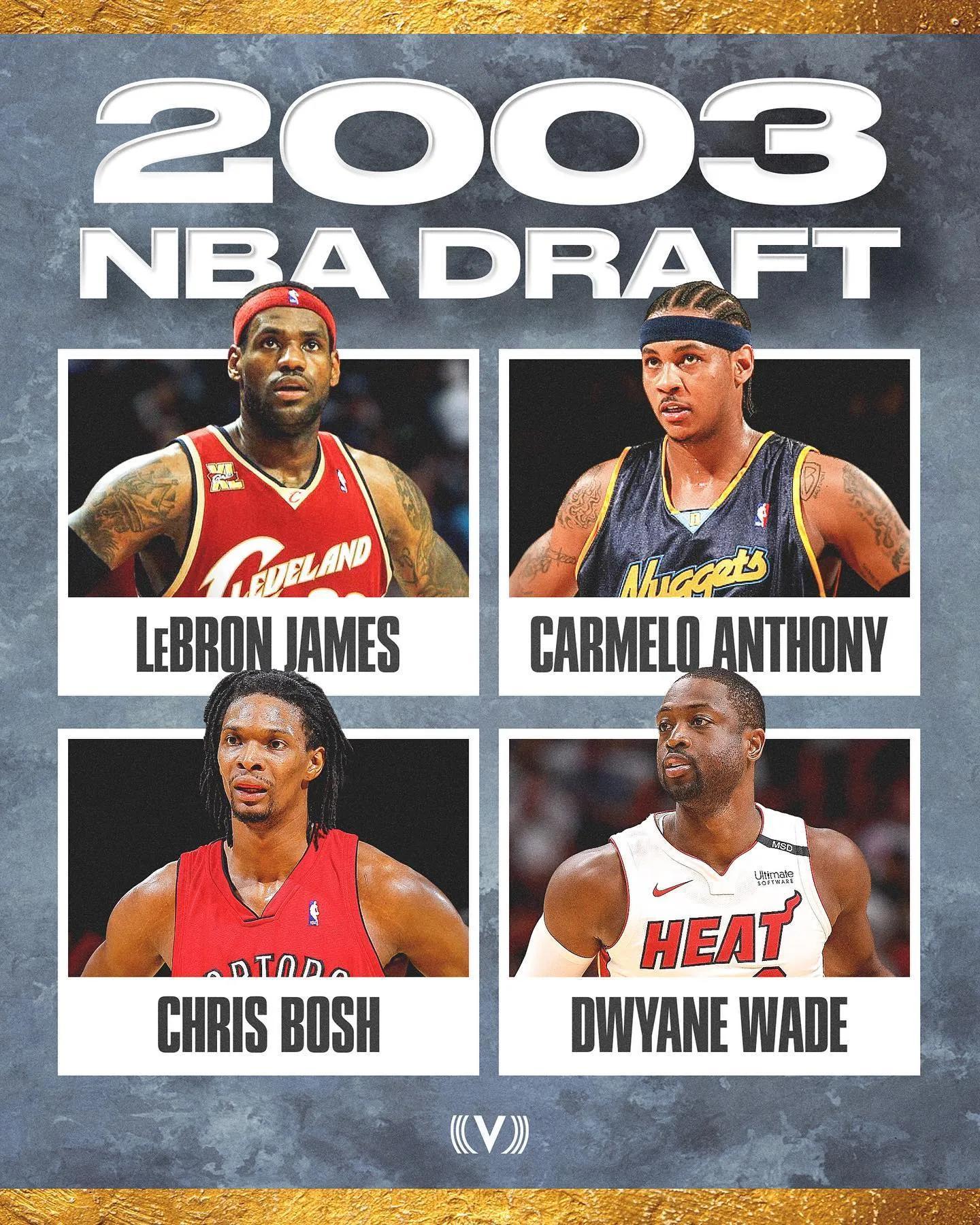 nba最完美的选秀报告（美媒列出NBA史上最强的五届选秀和最具代表性的四名球员）