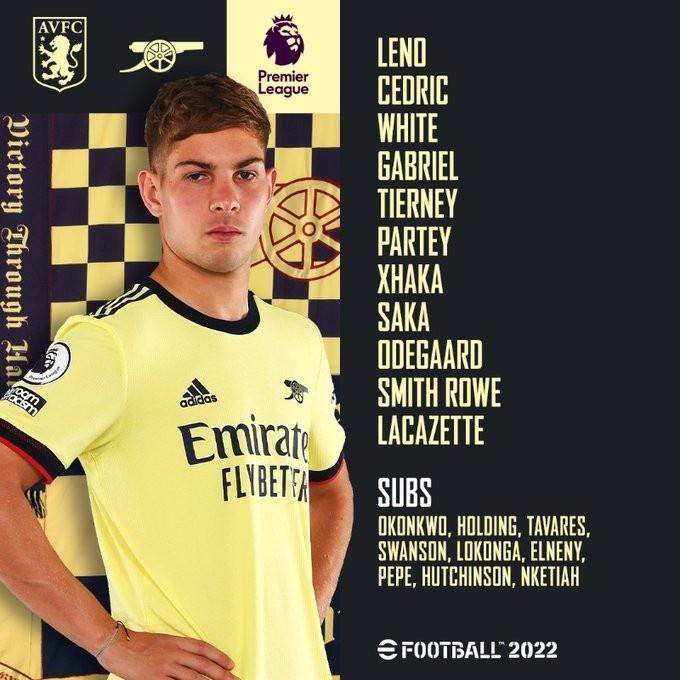 阿森纳客战维拉首发（阿森纳客战维拉首发：厄德高领衔，莱诺、S罗、库蒂尼奥出战）