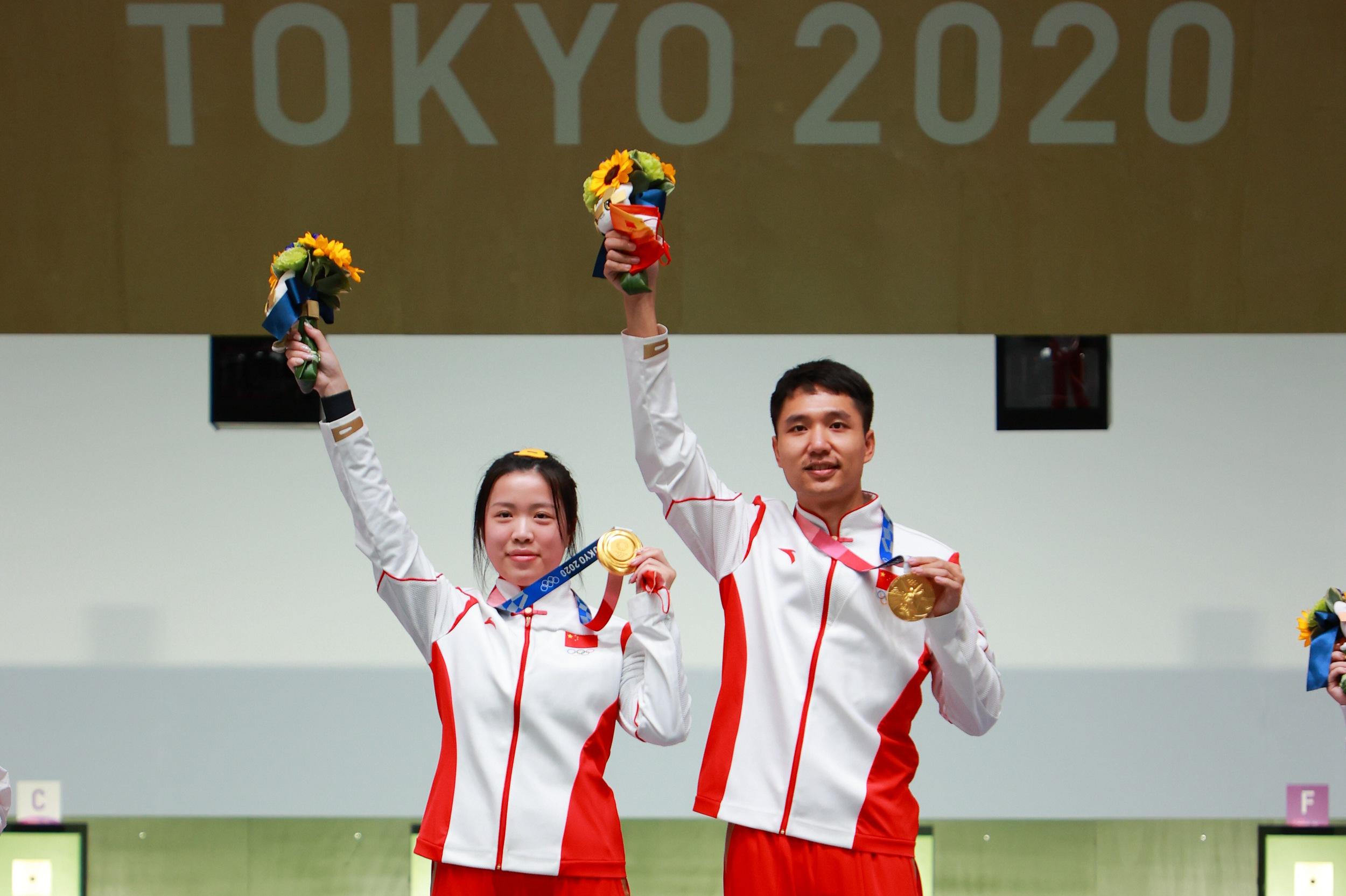 中国队东京奥运会奖牌数（东京奥运中国38金全记录！点赞奥运健儿振奋人心的金牌时刻）