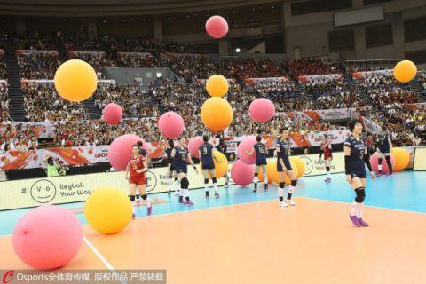 世界杯女排中日（中国女排3-1日本四夺世界杯冠军 直通里约奥运）