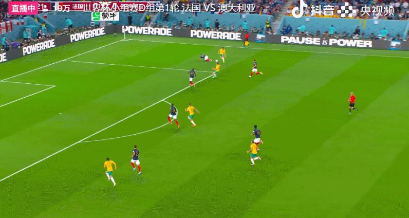 澳大利亚足球国际排名（世界杯-姆巴佩传射 吉鲁双响平亨利纪录 法国4-1澳大利亚）