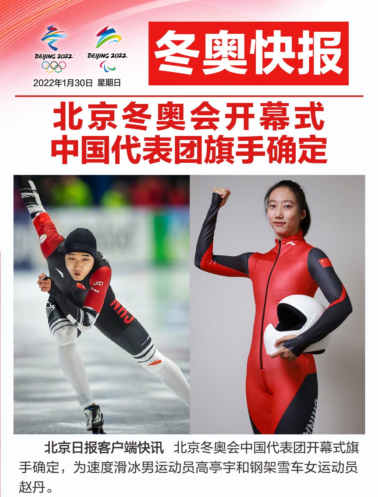 冬奥会中国旗手（盘点历届冬奥会中国代表团旗手！每一位都不简单）