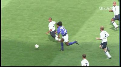 闪耀02世界杯(重说经典之2002年英巴大战:小罗惊艳出世,韩日世界杯唯一名局)