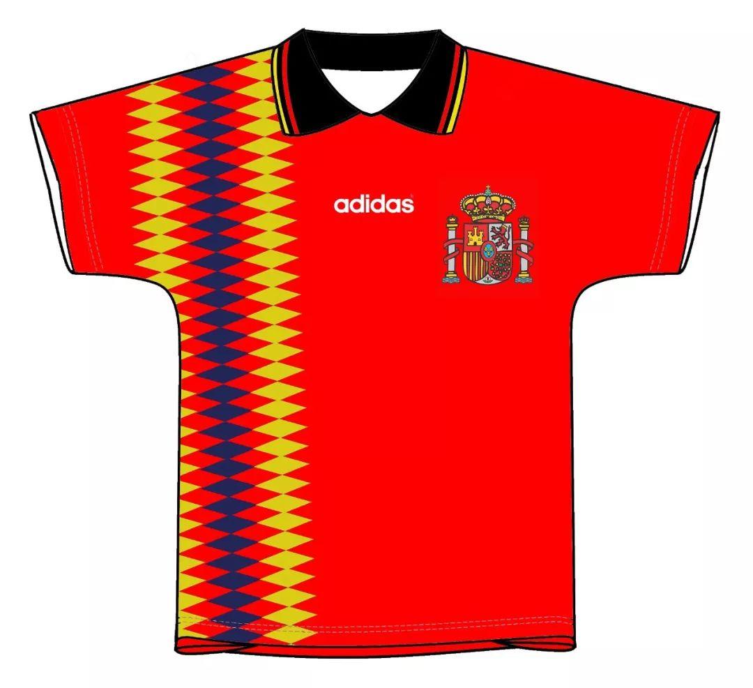 法国队1994世界杯球衣合影（世界杯经典球衣图鉴 哪一件是你的青春？）