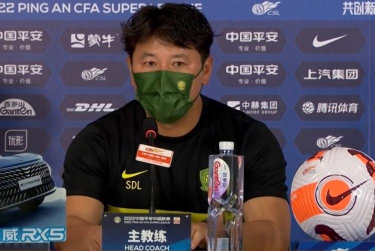 我们缺了一点运气（隋东亮：本场比赛我们稍微缺一点运气，精神层面统一思想很关键）