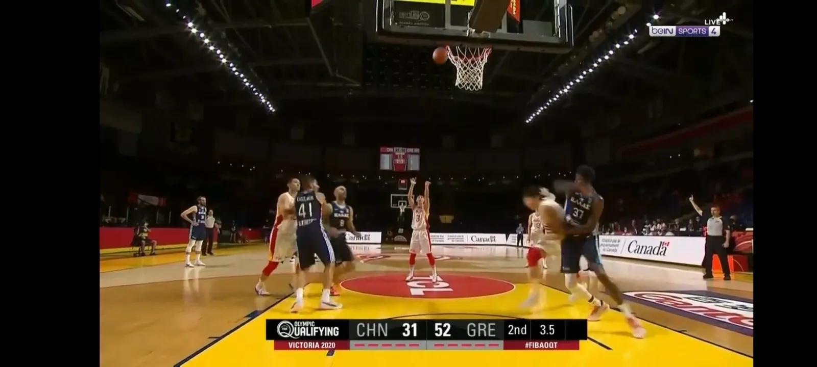 中国男篮vs希腊男篮直播平台(正在直播男篮奥运赛:中国队vs希腊队)