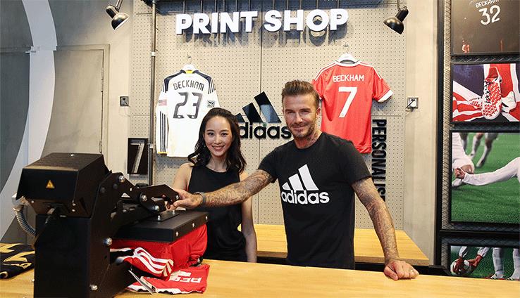 广州哪里有足球鞋（David Beckham转行“售货员”？ 揭秘adidas全球首家足球旗舰店）