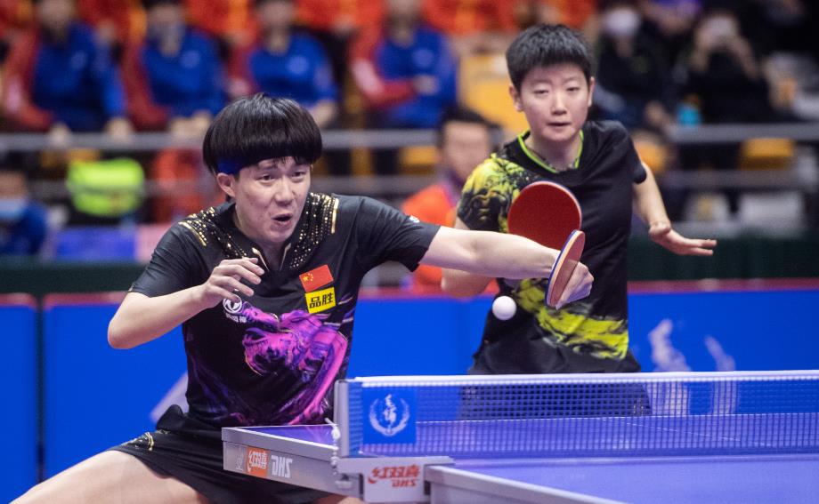 乒乓球混双是啥（国乒最强混双横空出世，剑指巴黎冠军，恭喜刘国梁昕雯组合安心了）