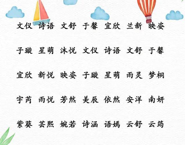 许取名字大全男孩名字