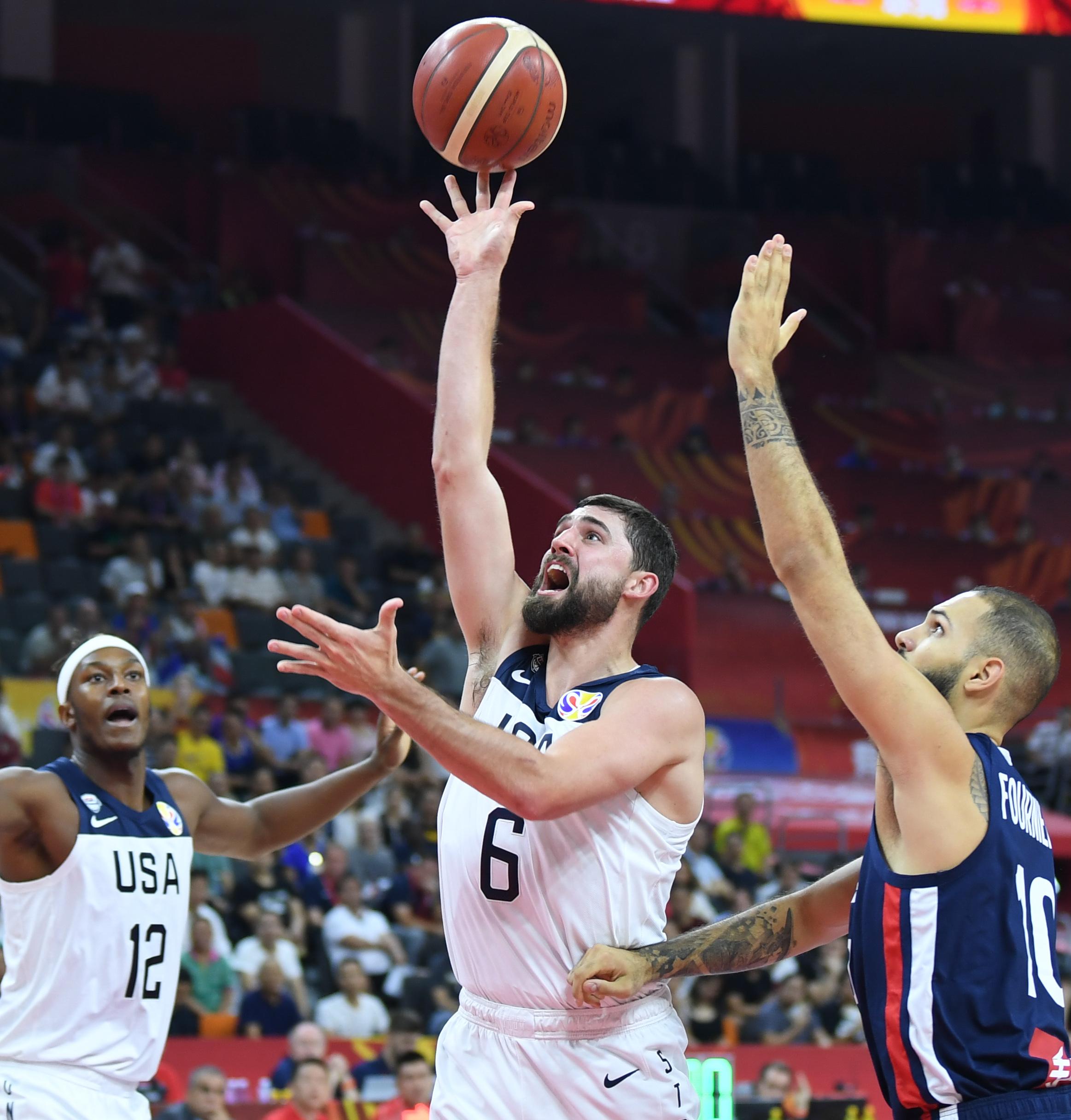 篮球——四分之一决赛：美国队无缘半决赛