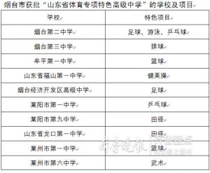 烟台中考篮球达标成绩（分不够有特长也能上高中！烟台中考特长生招生开始啦）-华海博客