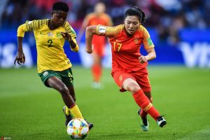 中国女足vs南非女足录像（半场：李影破门王珊珊中横梁，中国女足1-0南非）-华海博客