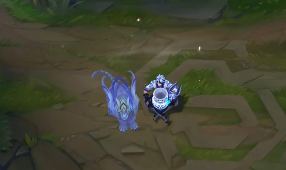 lolez皮肤高清图片（中国风拉满！LOL青花瓷系列皮肤上手体验：EZ手感、特效给好评）