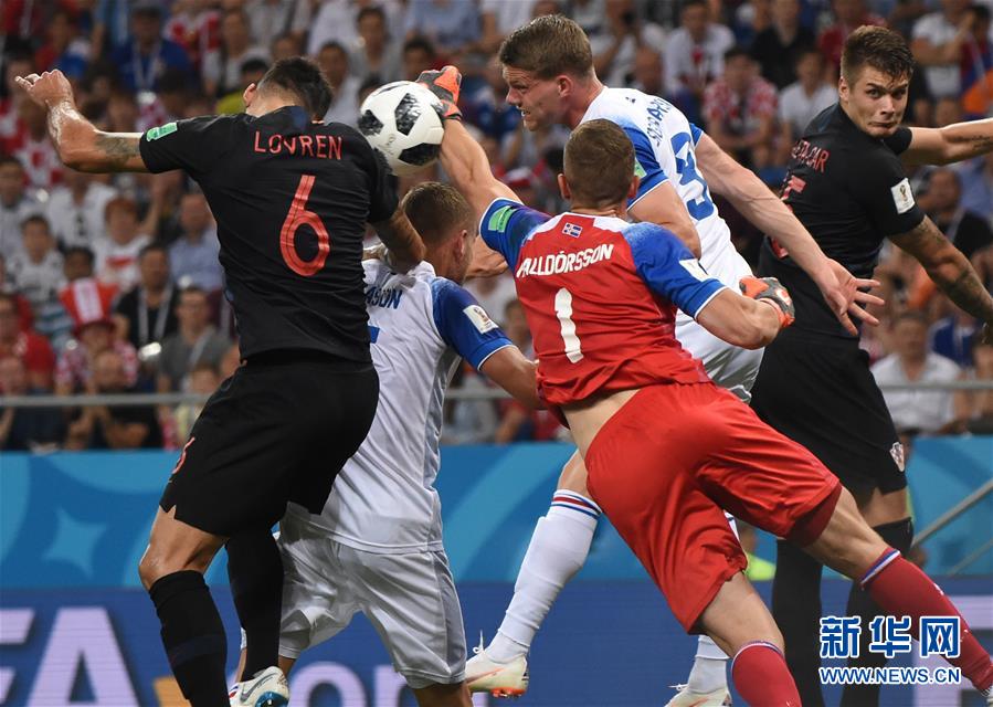 克罗地亚2比1胜冰岛