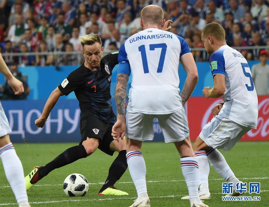 克罗地亚2比1胜冰岛