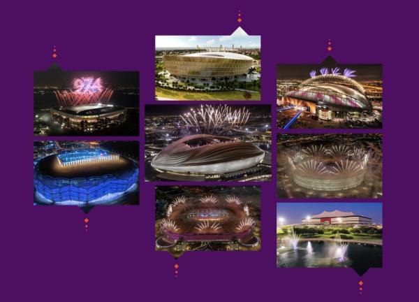 世界杯多少支球队2020（震撼无比！一起来看卡塔尔世界杯八座体育场）