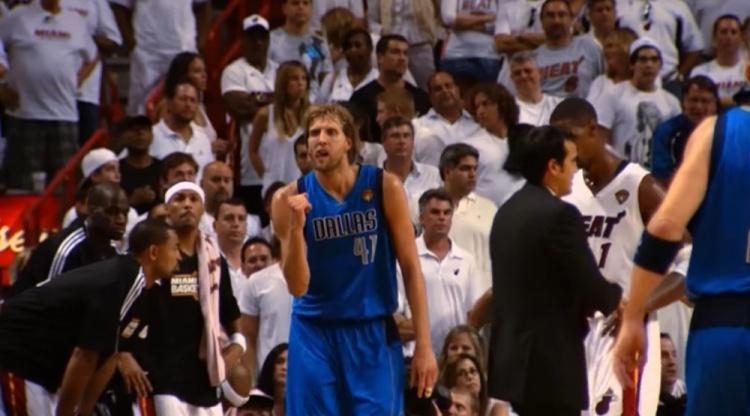 小牛几个总冠军（历史上的今天：小牛4比2胜热火夺队史首冠 诺维茨基斩获FMVP）