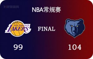 湖人vs灰熊全场回放免费观看（12月30日 NBA常规赛 湖人vs灰熊 全场录像）-华海博客