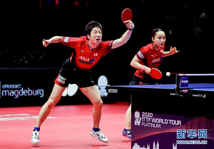 2019德国乒乓球公开赛混双决赛（德国公开赛：许昕／刘诗雯混双夺冠）