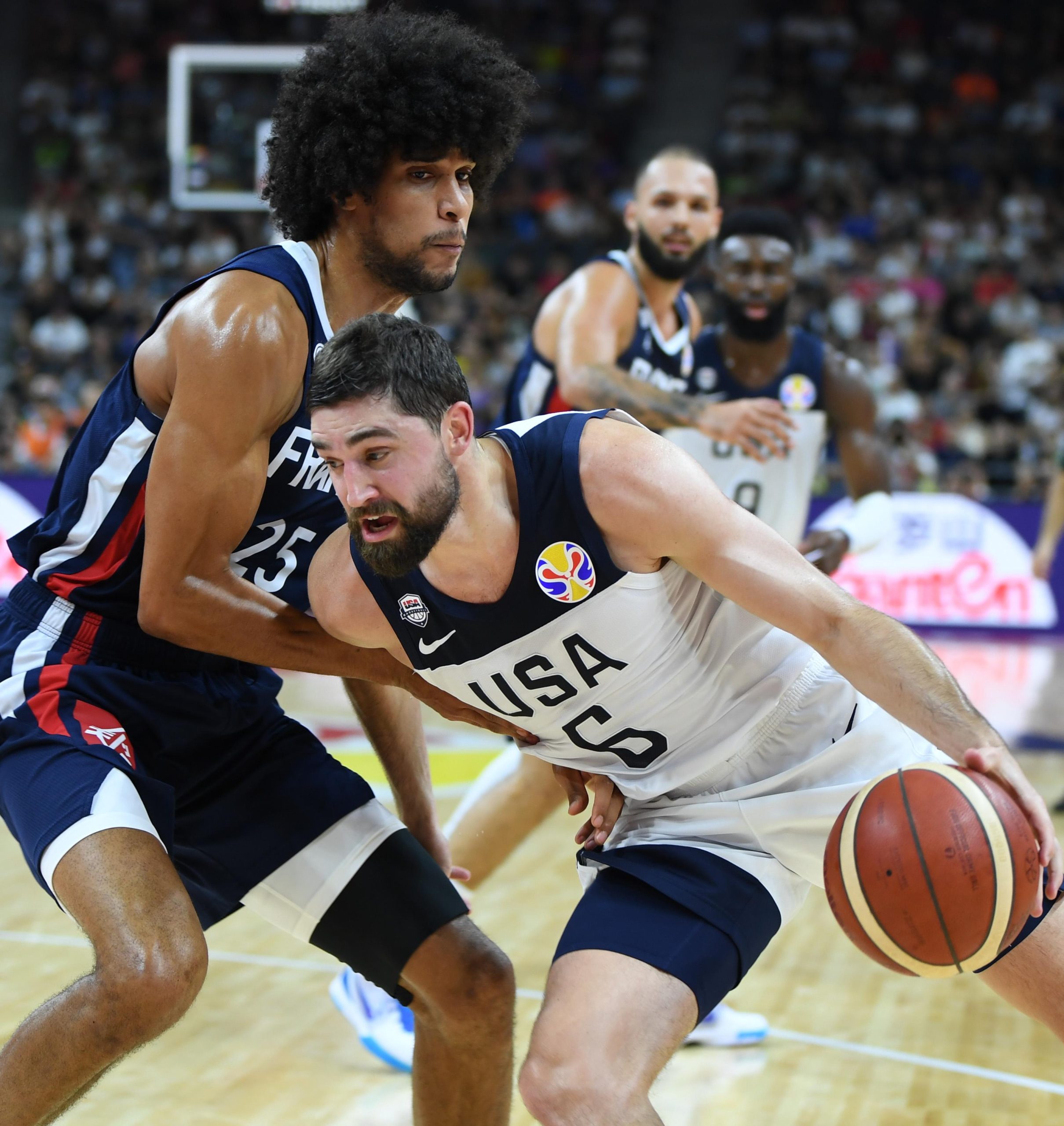 篮球——四分之一决赛：美国队无缘半决赛