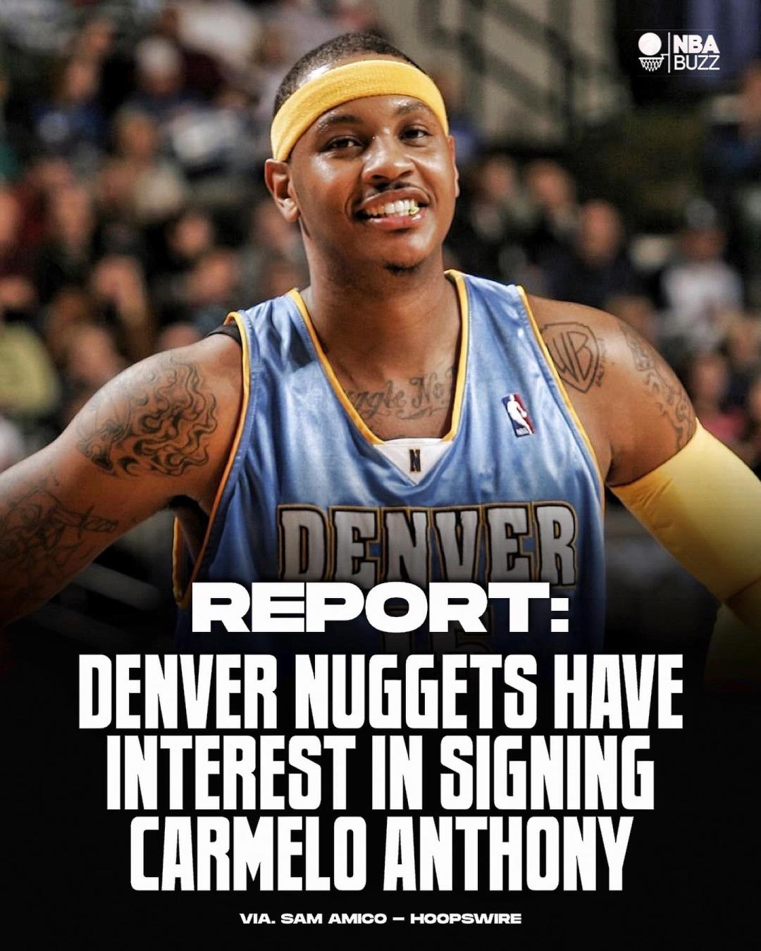 掘金安东尼阵容（回到过去！无球可打，无人签约的安东尼，要重返掘金？）