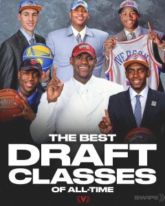 nba最完美的选秀报告（美媒列出NBA史上最强的五届选秀和最具代表性的四名球员）-华海博客