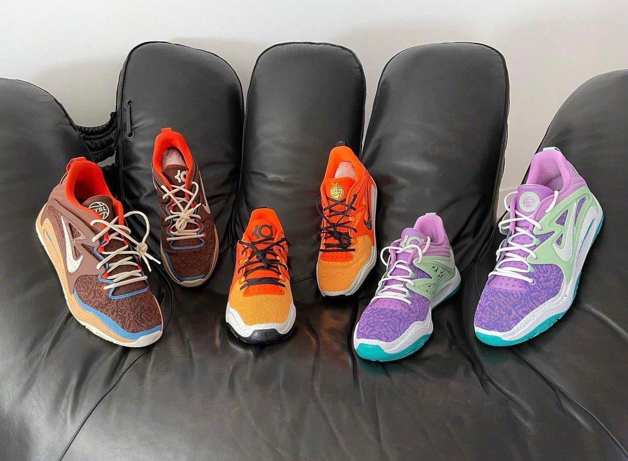 蓝白色篮球鞋（耐克新品！东契奇1代多配色曝光，Zion2新配色质感佳，AF1有惊喜）