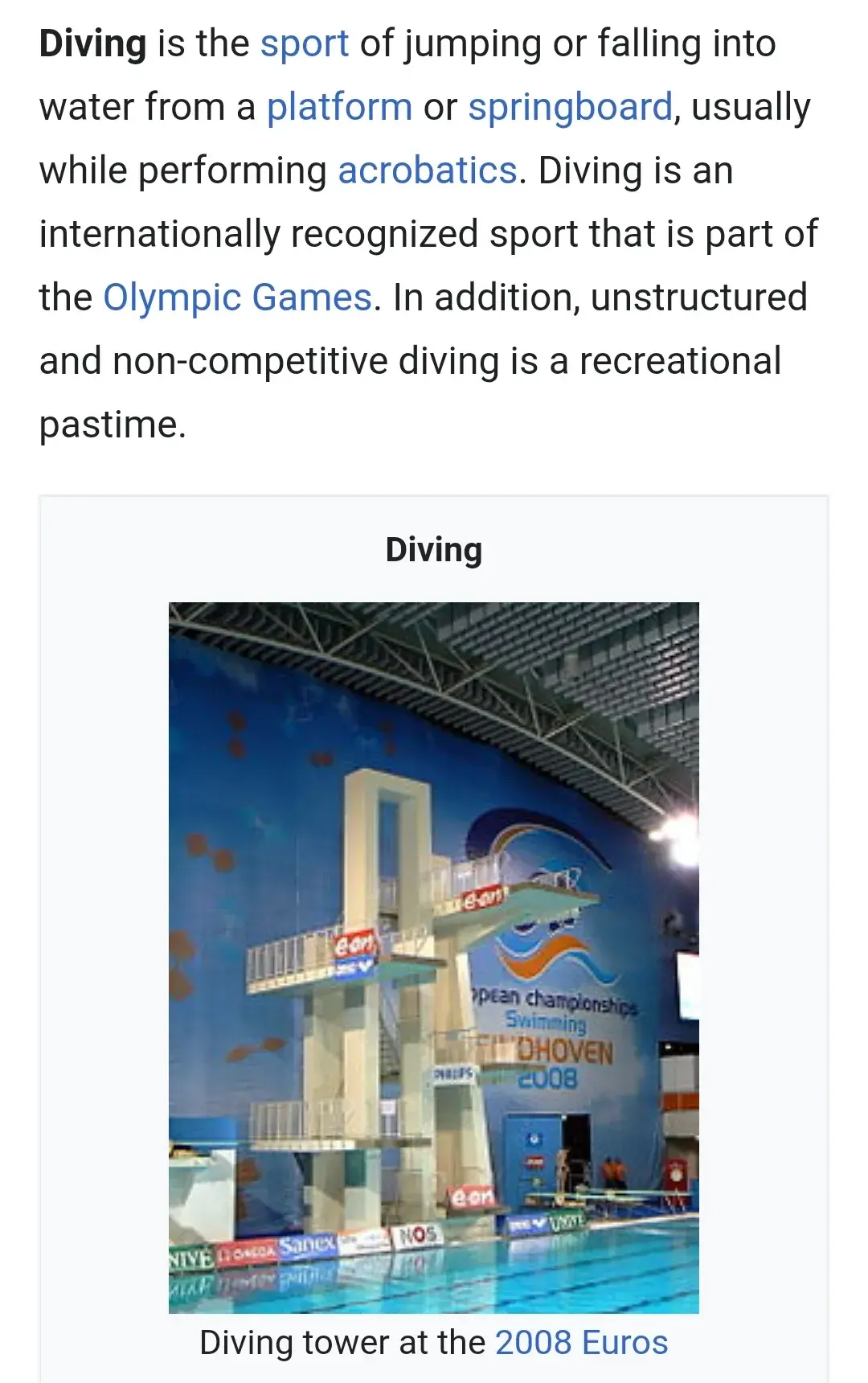 跳水的英文是什么意思（不管英格兰队是否假摔，你都不能不会这单词：dive（跳水；假摔））