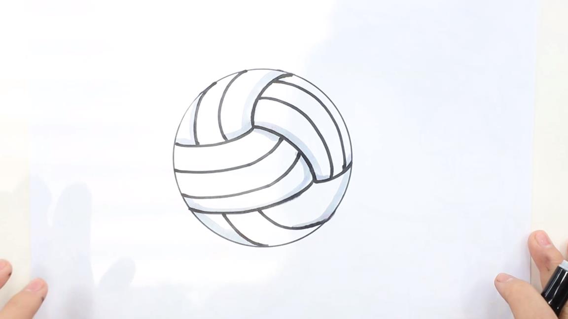 足球怎么画简笔(画球简笔画)