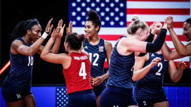 奥运女排半决赛实况录像（CCTV5播女排：中国2个3-0取胜，美国3-1巴西夺冠，日本0-3惨败）