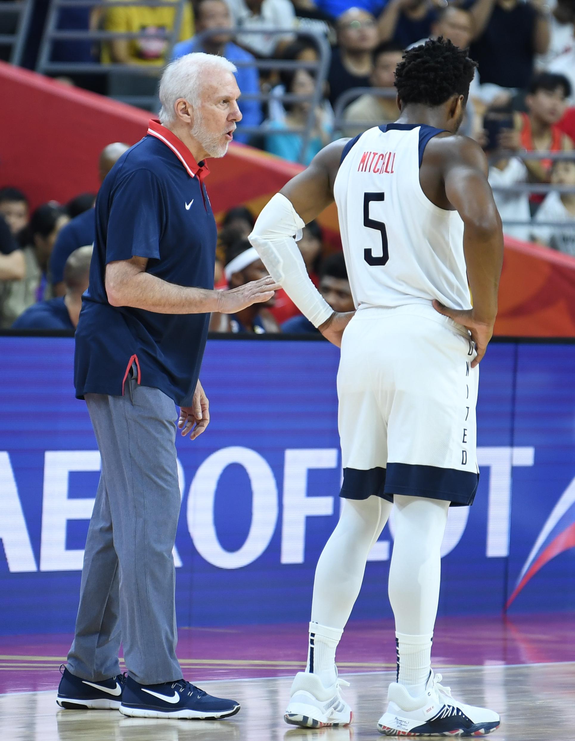 篮球——四分之一决赛：美国队无缘半决赛