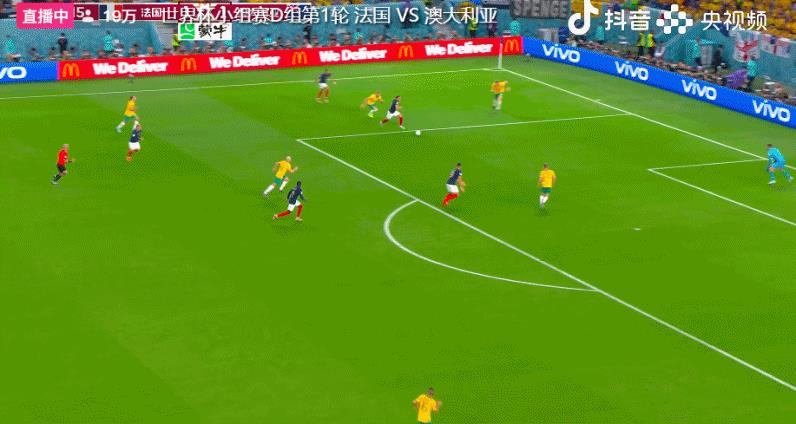 澳大利亚足球国际排名（世界杯-姆巴佩传射 吉鲁双响平亨利纪录 法国4-1澳大利亚）