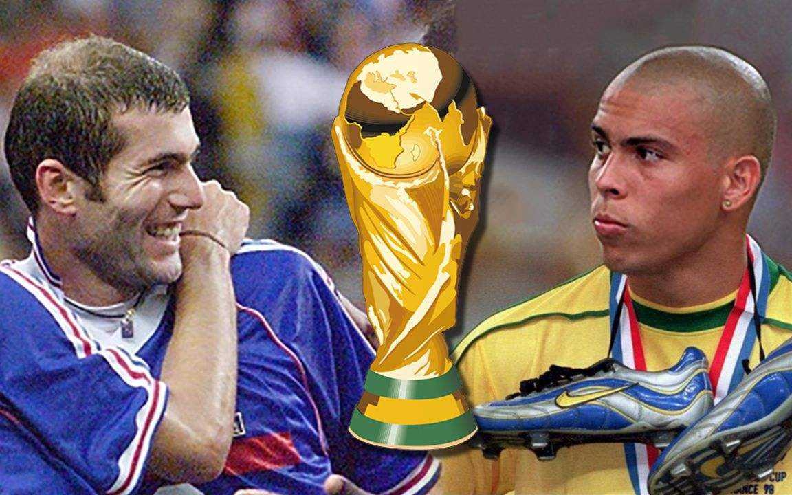 足球98年世界杯决赛(回顾98年世界杯决赛,罗纳尔多千古之谜,齐达内闪耀法兰西)