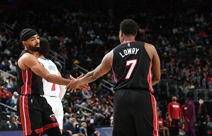 活塞VS热火（爆冷！活塞完胜热火，结束14连败，洛瑞19分10助，热火跌出前四）