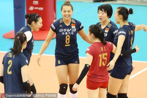世界杯女排中日（中国女排3-1日本四夺世界杯冠军 直通里约奥运）