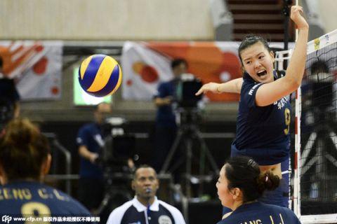 世界杯女排中日（中国女排3-1日本四夺世界杯冠军 直通里约奥运）