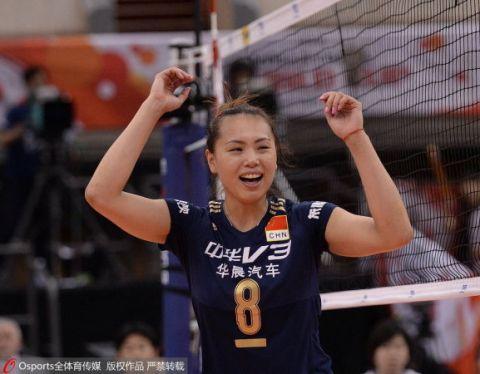 世界杯女排中日（中国女排3-1日本四夺世界杯冠军 直通里约奥运）