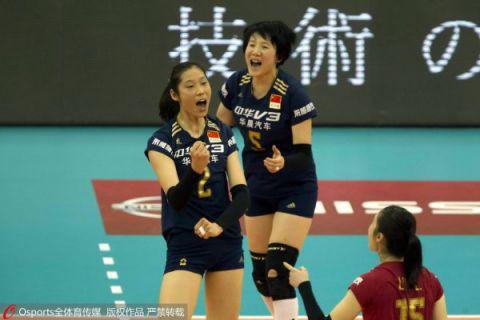 世界杯女排中日（中国女排3-1日本四夺世界杯冠军 直通里约奥运）